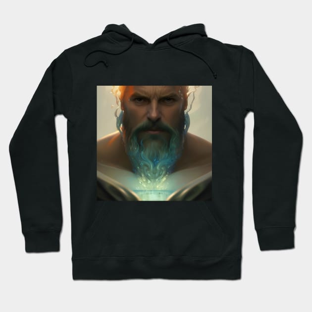 God of water Hoodie by Mew-Beans